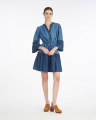 Avery Shirtdress in Chambray