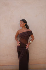 Dune Dress in Brown - Pre-Order