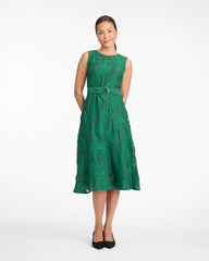 Elliston Midi Dress in Jacquard