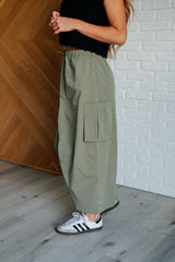 Hazel Blues® | Explain It Away Cargo Skirt