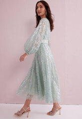 Samantha Jane Mint Grace Cocktail Dress