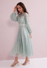 Samantha Jane Mint Grace Cocktail Dress