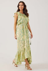 Samantha Jane Sage Hallie Jaquard Dress