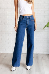 Hazel Blues® | Hazel High Rise Vintage Wide Leg Jeans