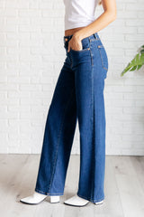 Hazel Blues® | Hazel High Rise Vintage Wide Leg Jeans
