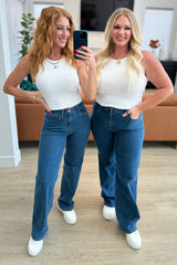 Hazel Blues® | Hazel High Rise Vintage Wide Leg Jeans