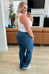 Hazel Blues® | Hazel High Rise Vintage Wide Leg Jeans