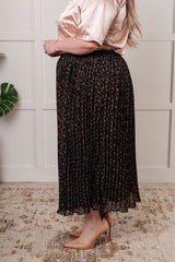 Hazel Blues® | Just What You Wanted Floral Print Pleated Skirt