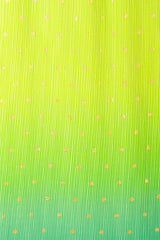 Lime Ombre Plisse Claudia Dress