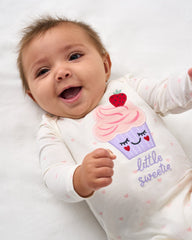 Little Sweetie Puff Sleeve Bodysuit