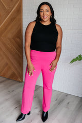 Hazel Blues® | Magic Straight Pants in Hot Pink