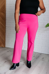 Hazel Blues® | Magic Straight Pants in Hot Pink