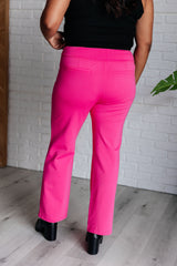 Hazel Blues® | Magic Straight Pants in Hot Pink