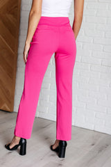 Hazel Blues® | Magic Straight Pants in Hot Pink