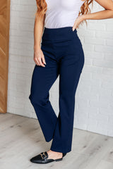 Hazel Blues® | Magic Straight Pants in Navy