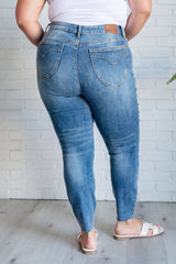 Hazel Blues® | Nicole Tummy Control Skinny Jeans in Vintage Wash