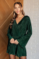 Hazel Blues® | Night In Plisse Romper