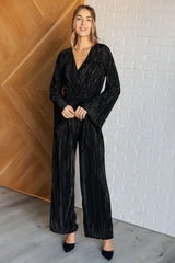 Hazel Blues® | Night Out Plisse Jumpsuit