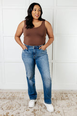 Hazel Blues® | Nivea Vintage Wash Thermal Straight Jeans