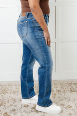 Hazel Blues® | Nivea Vintage Wash Thermal Straight Jeans