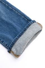 Hazel Blues® | Nivea Vintage Wash Thermal Straight Jeans