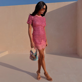 Pink Sequin T-Shirt