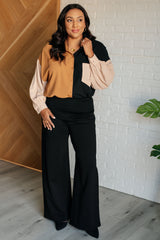 Hazel Blues® | Magic Wide Leg Pants in Black