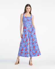 Kendall Sleeveless Jumpsuit in Floating Floral