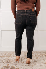 Hazel Blues® | Rita Mid Rise Control Top Slim Jeans
