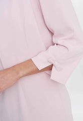 Gina Bacconi Pink Corinne Crepe Dress And Jacket