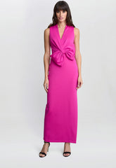 Gina Bacconi Sienna Maxi Dress With Bow Detail
