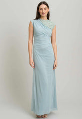 Gina Bacconi SAGE Carter Lace Detail Maxi Dress