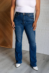 Hazel Blues® | Santana High Rise Control Top Bootcut Jeans