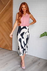 Hazel Blues® | Thoroughly Modern Plisse Midi Skirt