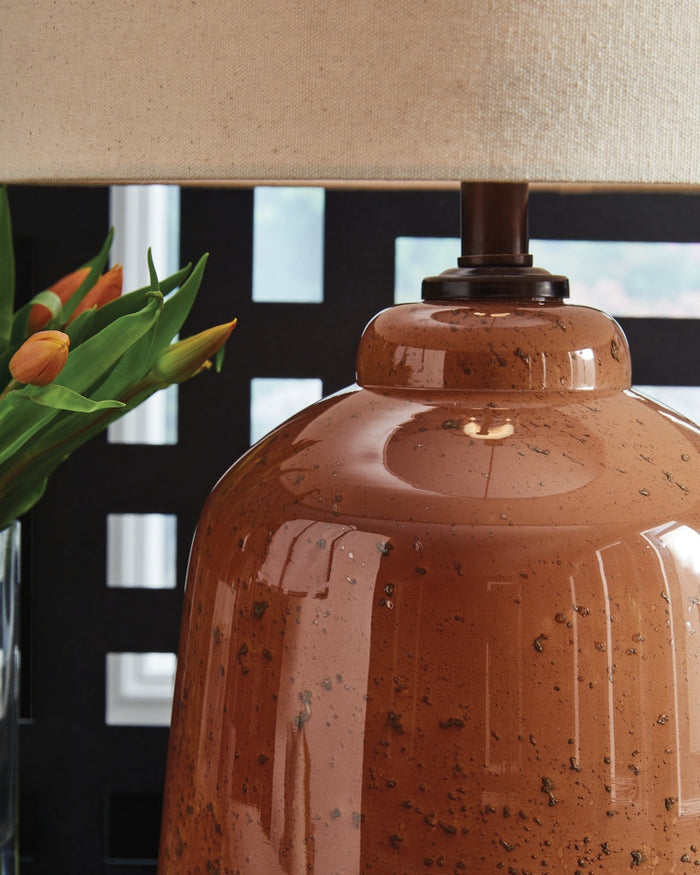 Aaleahya Glass Table Lamp