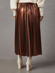 Hazel Blues® | Pleated Midi Skirt