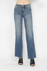 Hazel Blues® | Judy Blue Tummy Control Straight Jeans