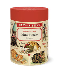 Cavallini & Co 240 Piece Vintage Print Mini Puzzles - Multiple Options