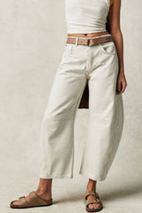 Hazel Blues® | Wide Leg Jeans with Pockets