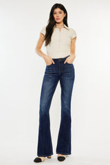 Hazel Blues® | Kancan Mid Rise Slim Flare Jeans