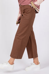 Hazel Blues® | SAGE + FIG Wide Leg Cropped Pants