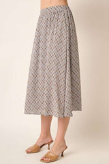 Hazel Blues® | Mittoshop Printed Midi Skirt