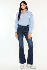 Hazel Blues® | Kancan Mid Rise Flare Jeans