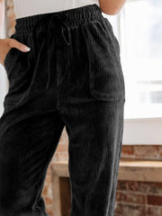 Hazel Blues® | Drawstring Pants with Pockets