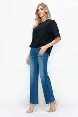 Hazel Blues® | bytos Cat's Whiskers High Rise Straight Jeans