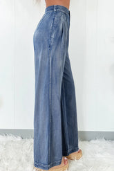 Hazel Blues® | High Waist Wide Leg Jeans