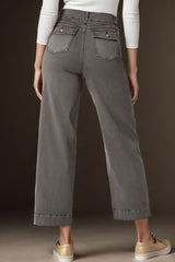 Hazel Blues® | High Waist Jeans with Pockets