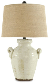 Emelda Ceramic Table Lamp