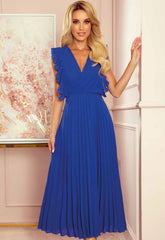 LBD Exclusive Blue Emily Wedding Guest Dress