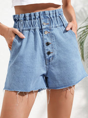 Hazel Blues® | Denim Shorts with Pockets